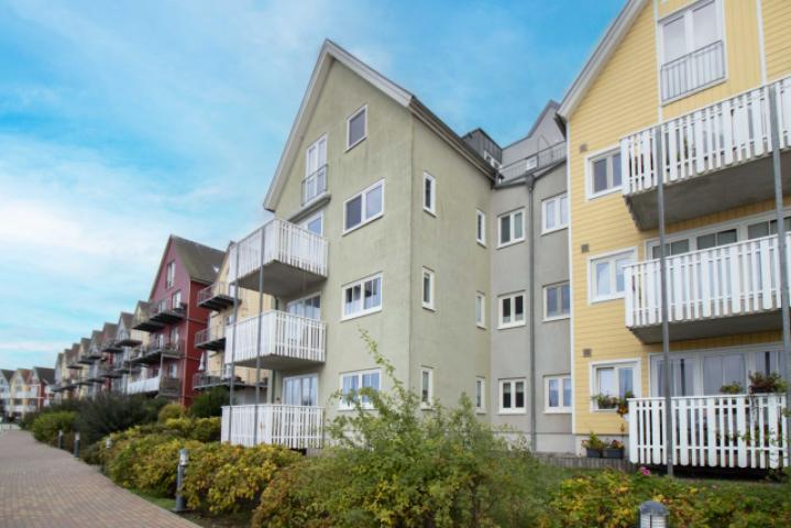 Ansicht von der Marina