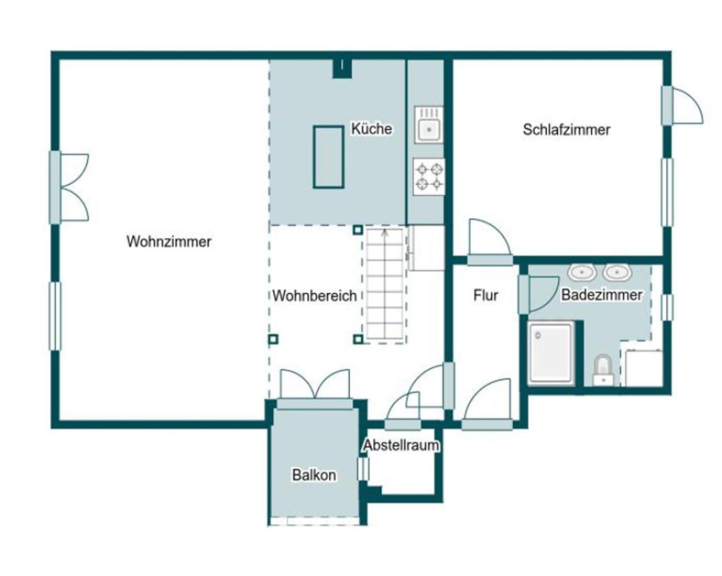 Grundriss Skizze 3.OG