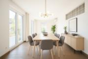 Homestaging Wohnzimmer (Neubau)