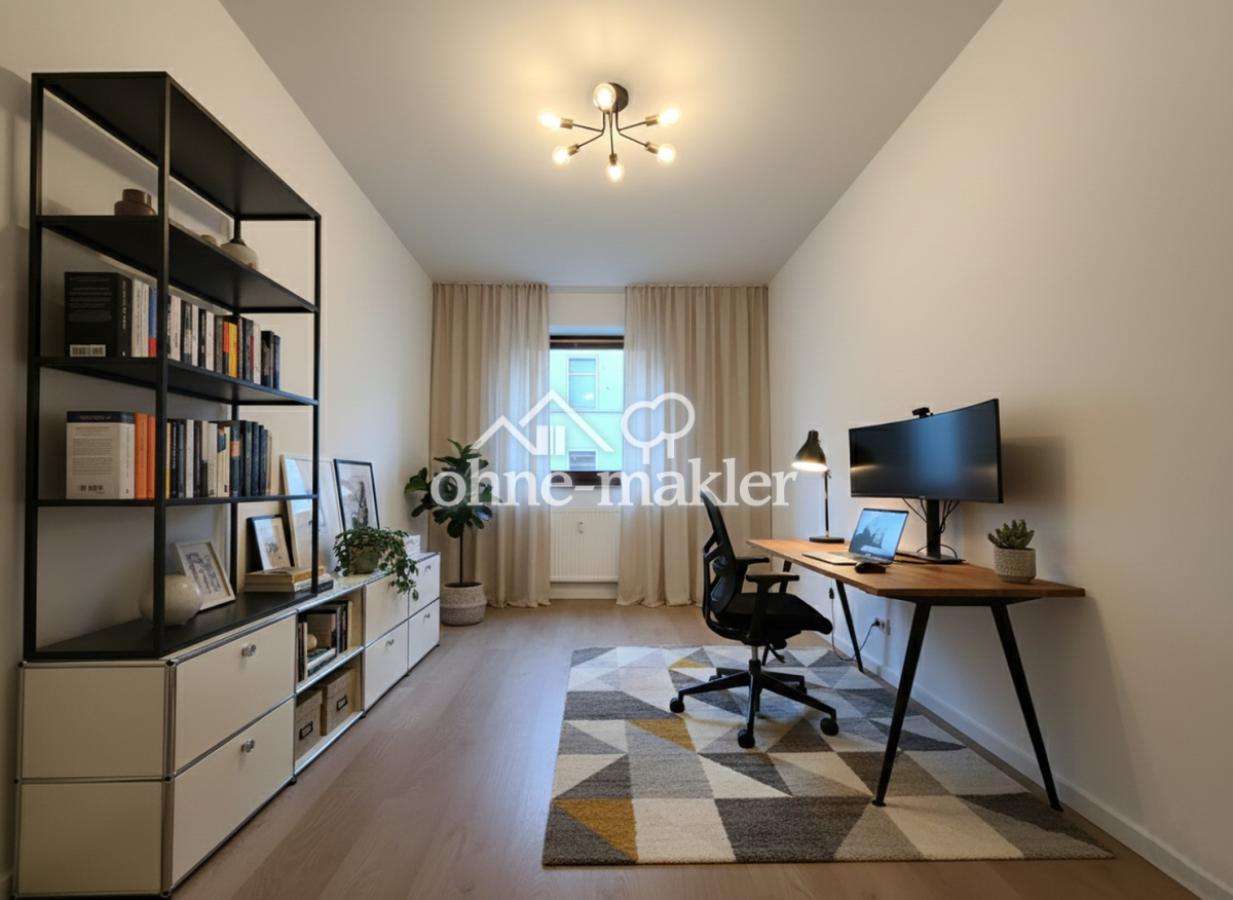 Kinderz. / Büro (KI möbliert)