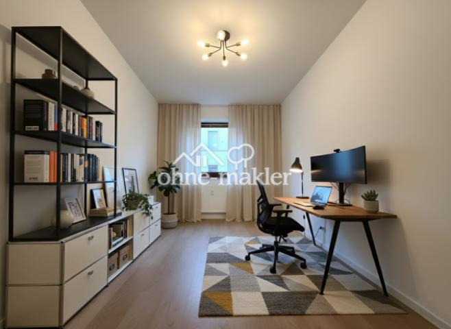 Kinderz. / Büro (KI möbliert)