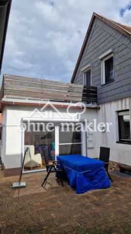 Anbau und Terrasse OG