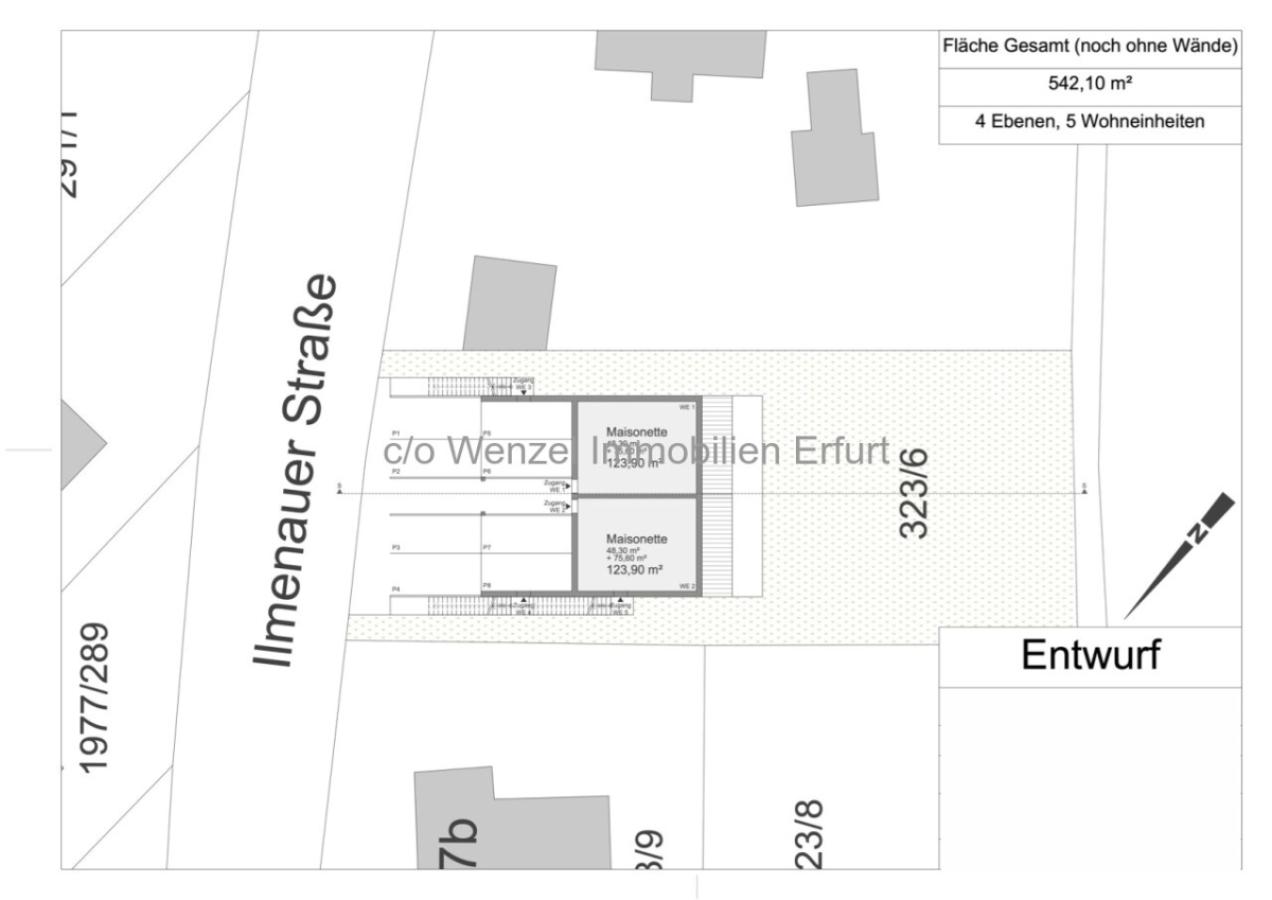 Clevere Grundriss-Architektur: Zwei Maisonetten auf 4 Ebenen - maximale Wohnqualität auf 542 m²