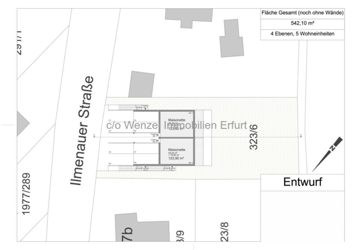 Clevere Grundriss-Architektur: Zwei Maisonetten auf 4 Ebenen - maximale Wohnqualität auf 542 m²