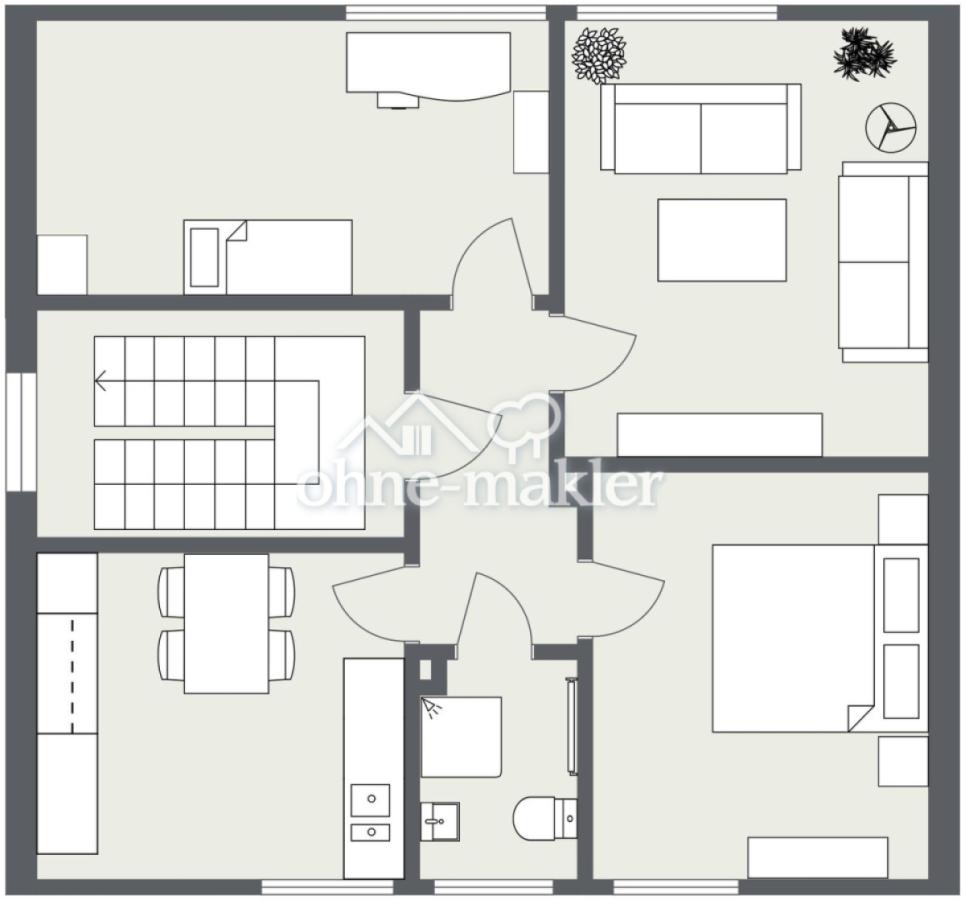 Grundriss Dachgeschoss