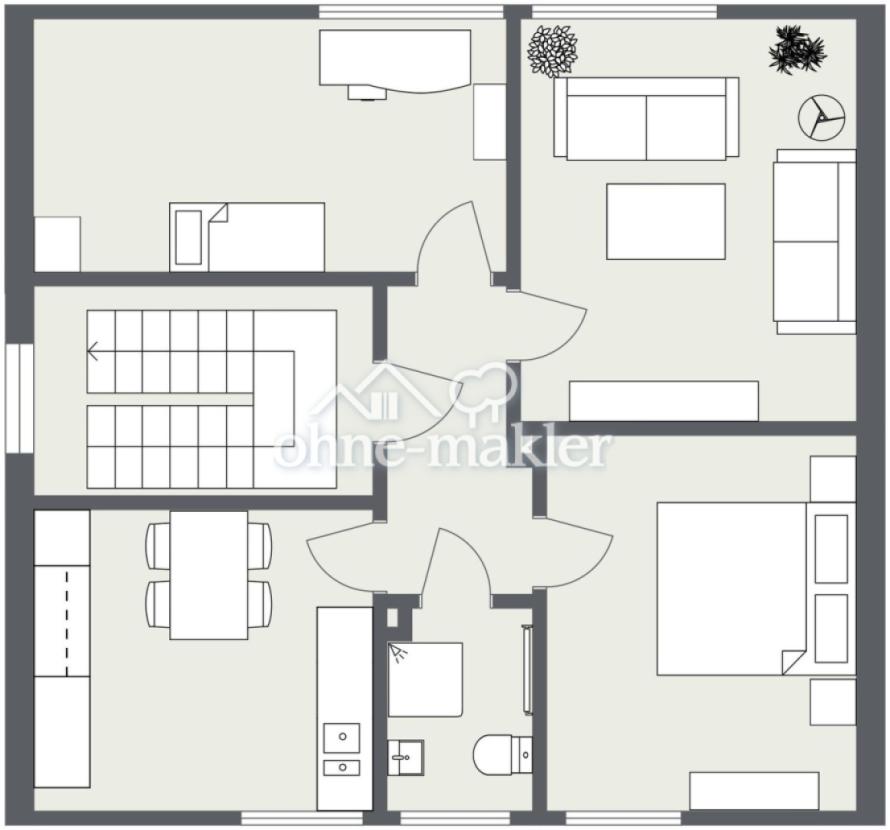 Grundriss Dachgeschoss