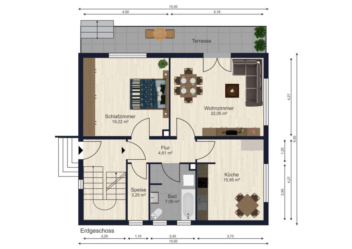 Grundrisse Erdgeschoss