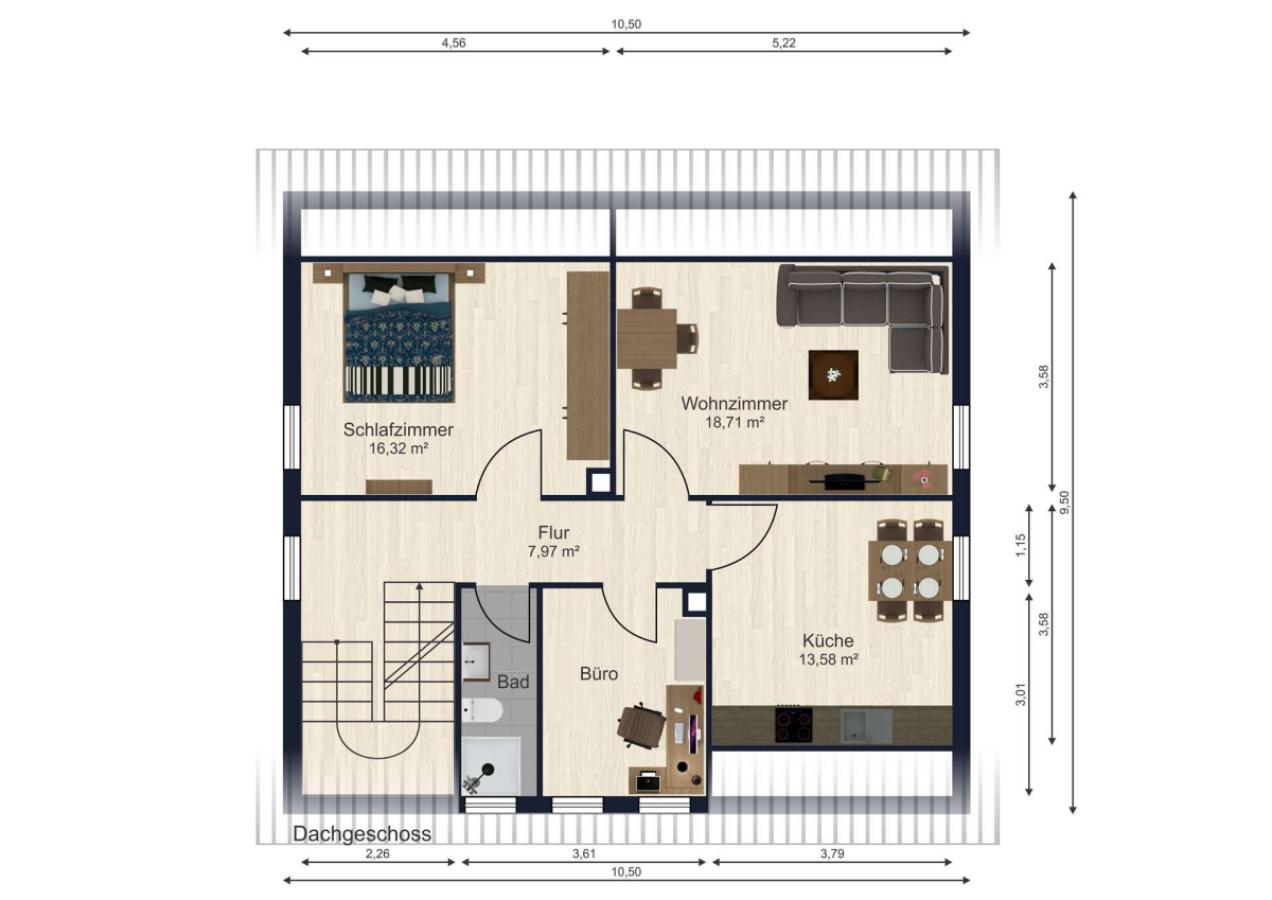 Grundrisse Obergeschoss