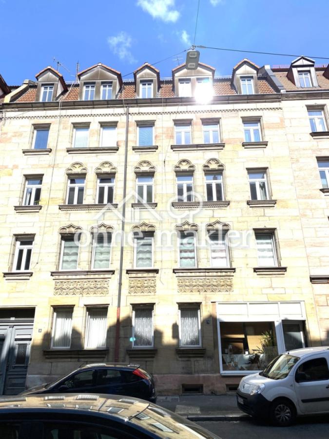 Mehrfamilienhaus Blick von Str