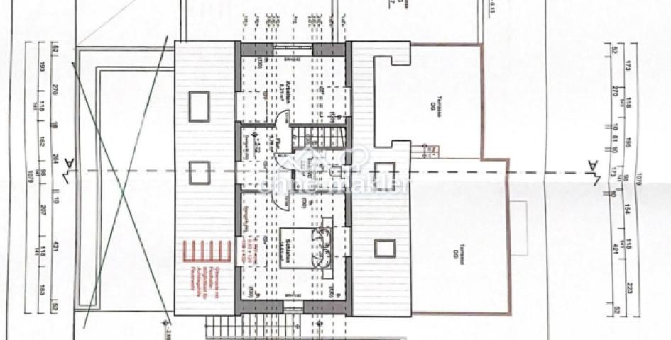 Grundriss obere Etage