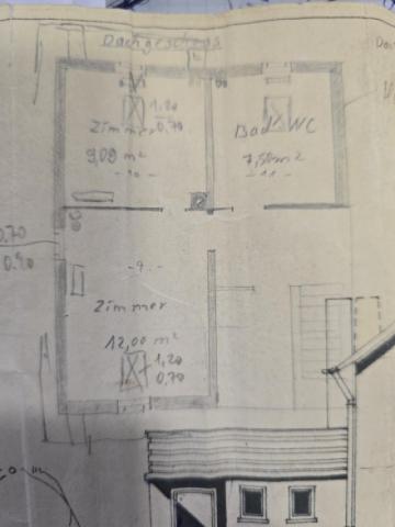 Dachgeschoss-Grundriss