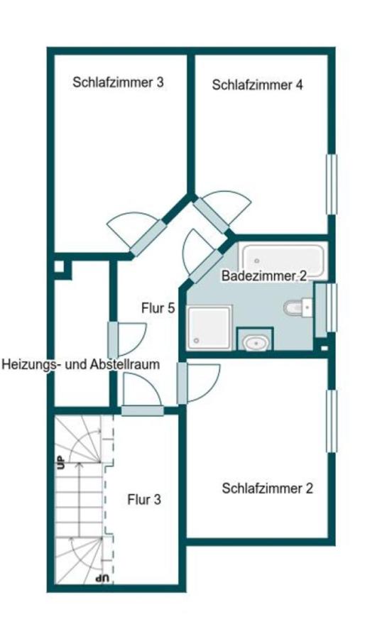 Grundriss Skizze 2. OG