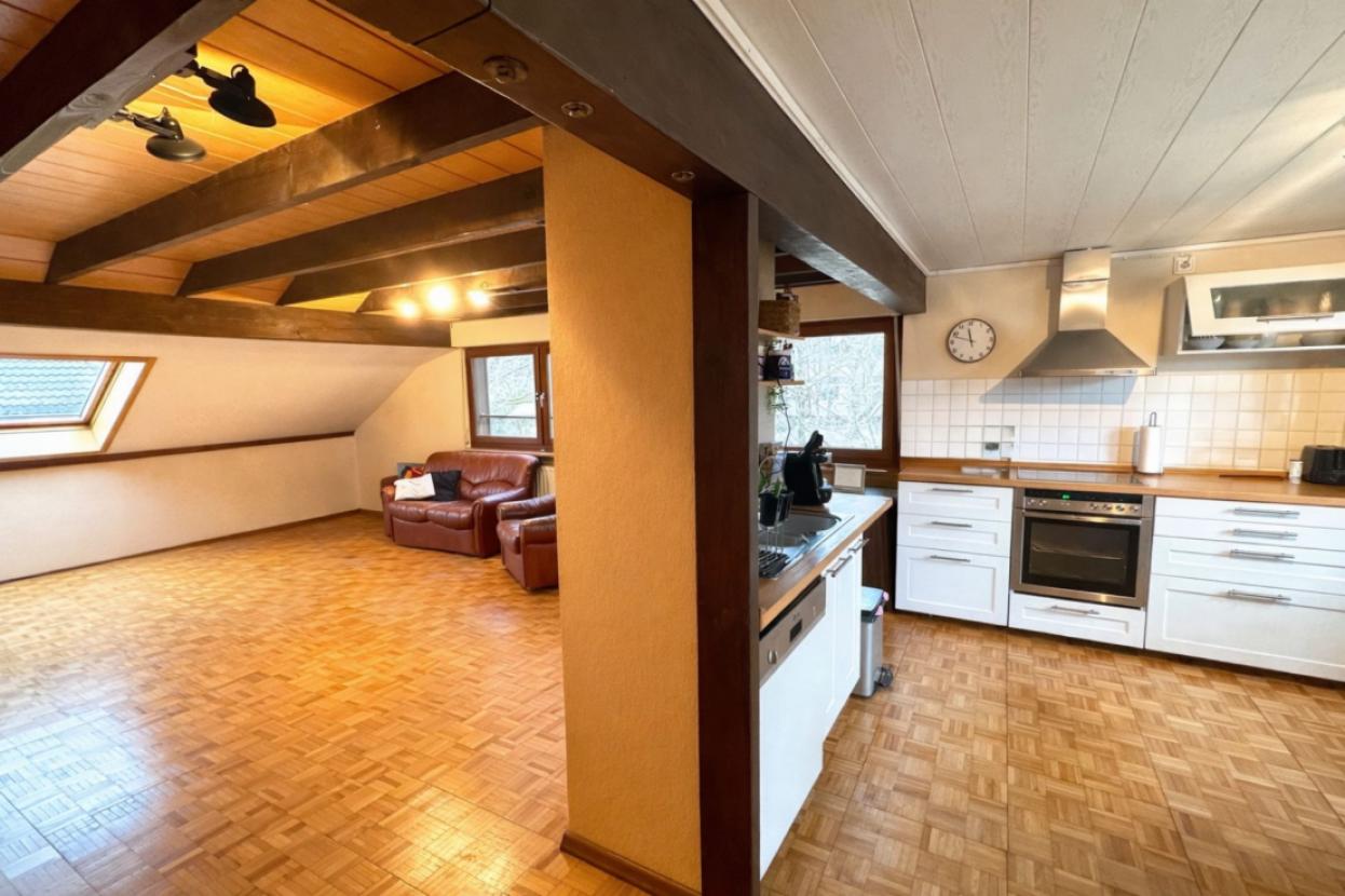 Küche und Wohnraum 1.OG