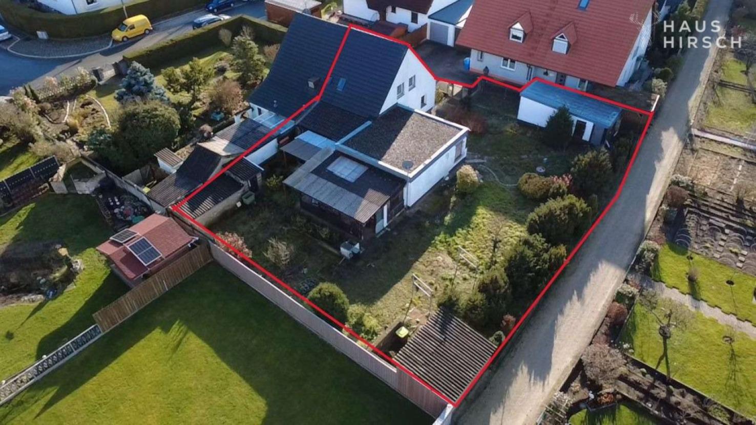 Vogelsicht Grundstück