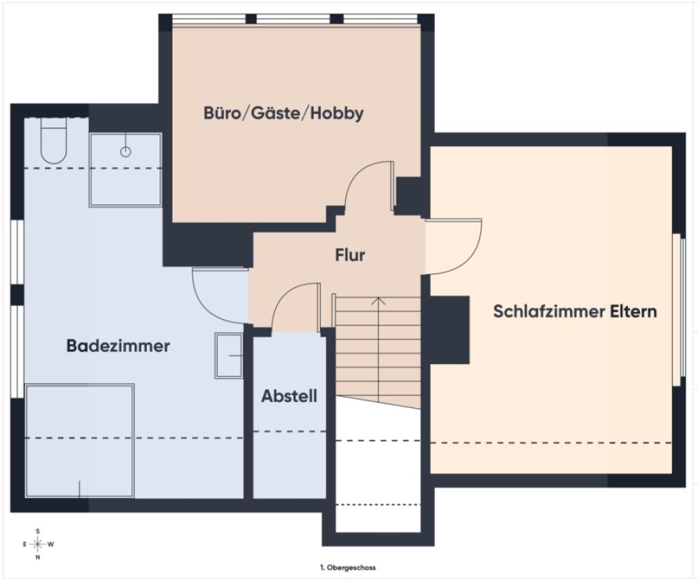Dachgeschoss Darstellung
