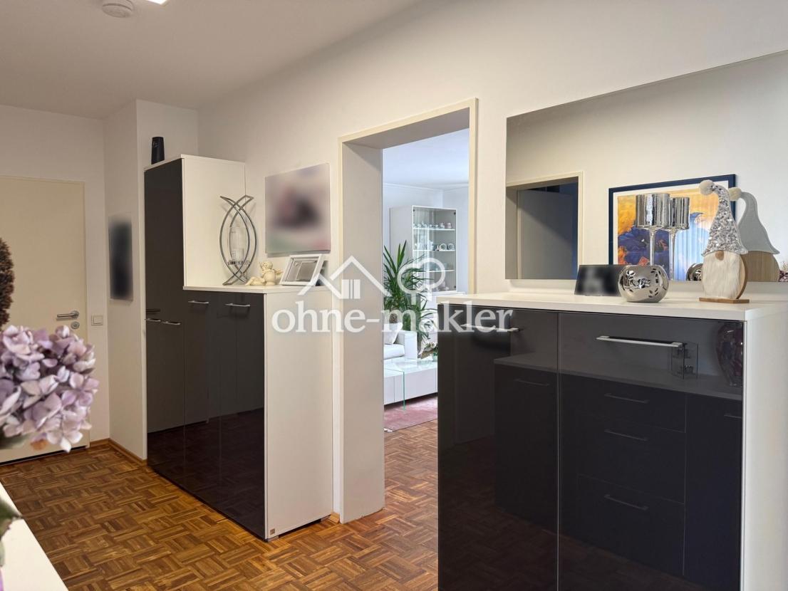 Diele Blick Wohnzimmer