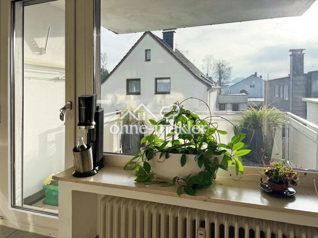 Küche Blick Balkon