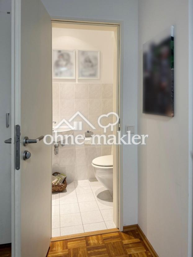 Diele Blick Gäste WC