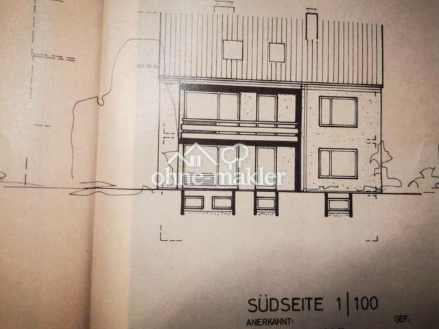 Südseite m. Balkon u. Terrasse