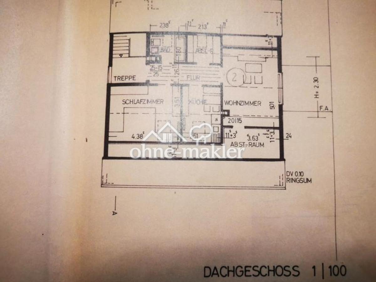 Wohnung Dachgeschoß