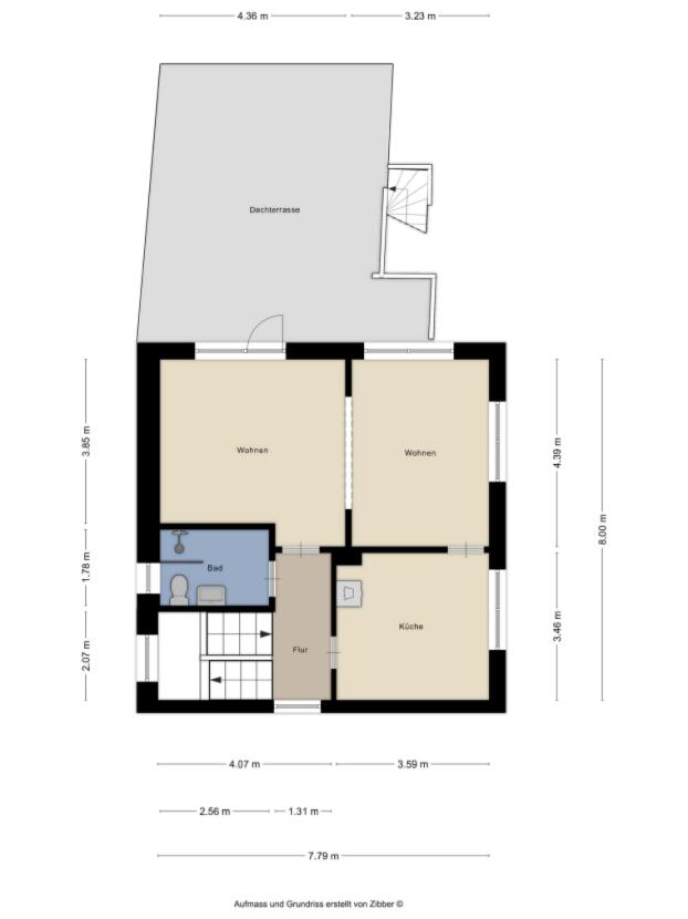 Grundriss Obergeschoss Haus 2