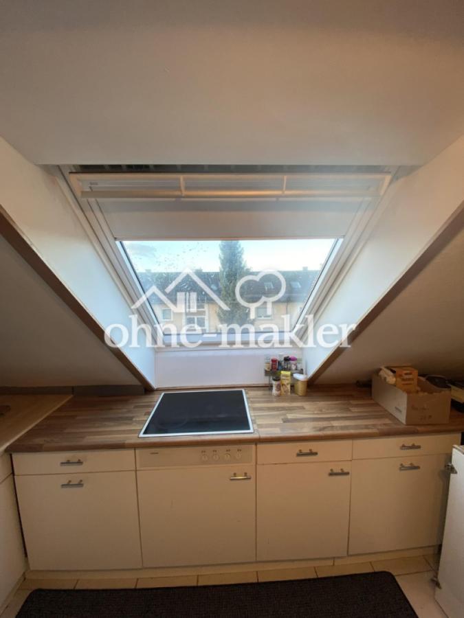 Küche mit neuem Dachfenster