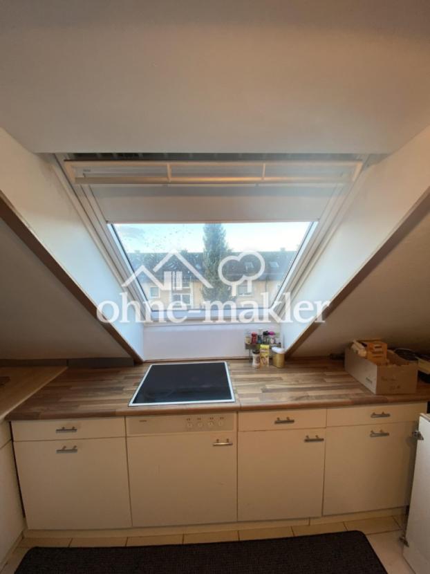 Küche mit neuem Dachfenster