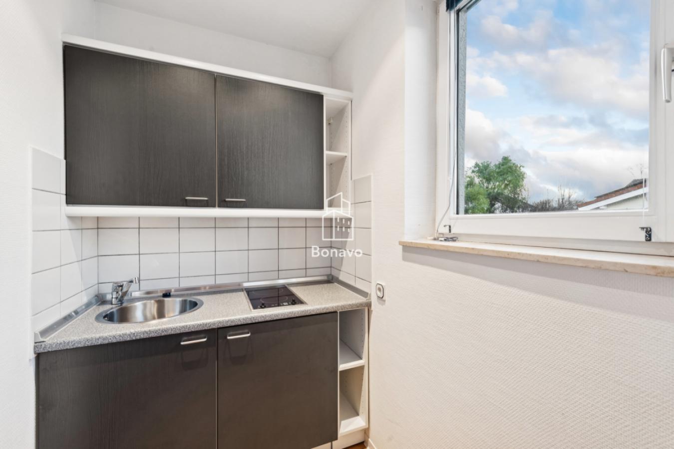 Küche 1-Zimmer-Wohnung 