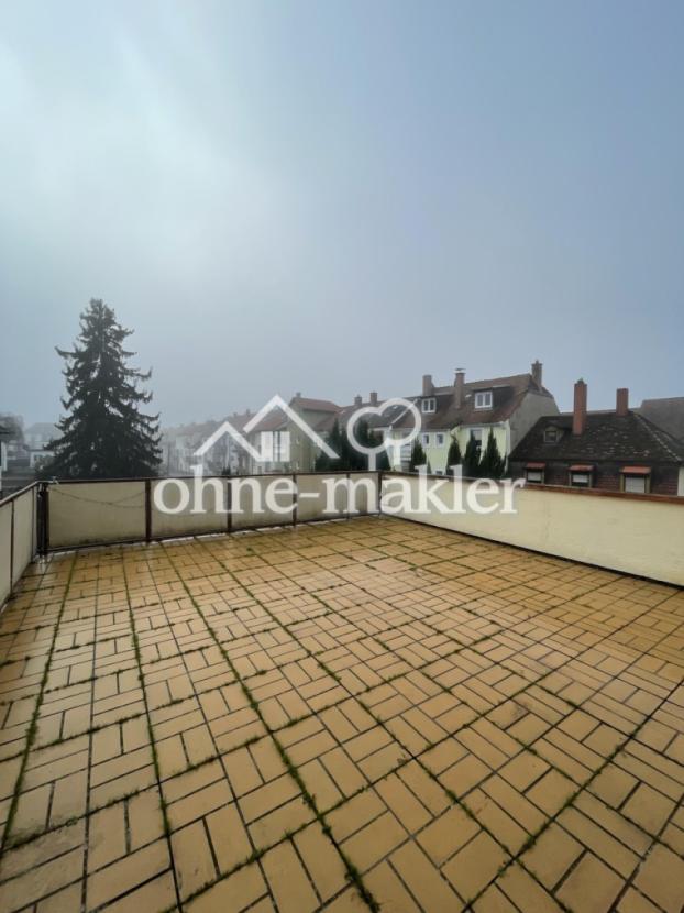 Dachterrasse vor Modernisierun