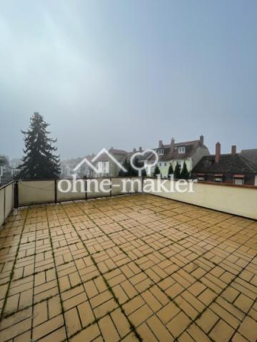 Dachterrasse vor Modernisierun