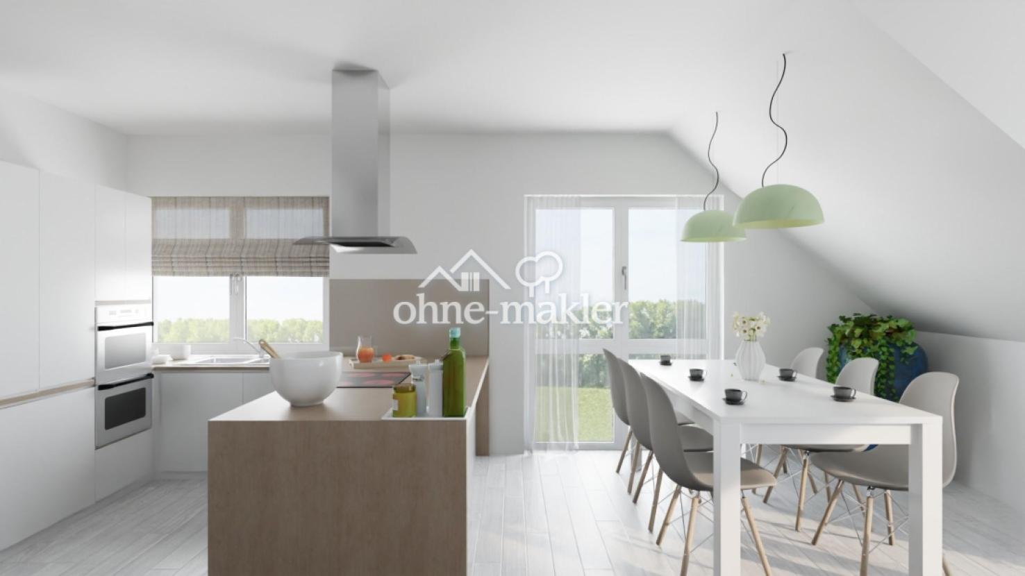 Visualisierung 1. DG Wohnen