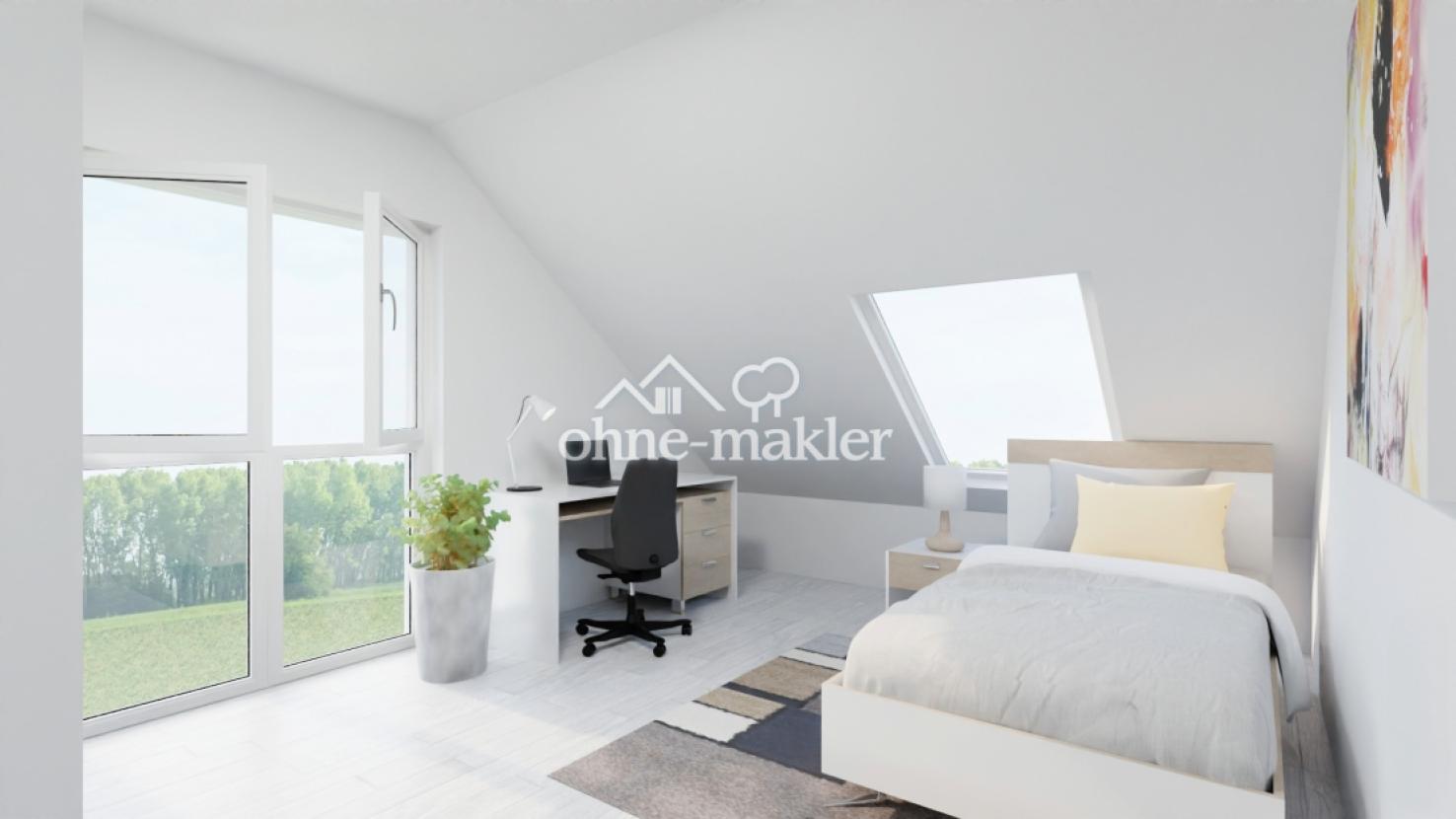 Visualisierung 2. DG Zimmer