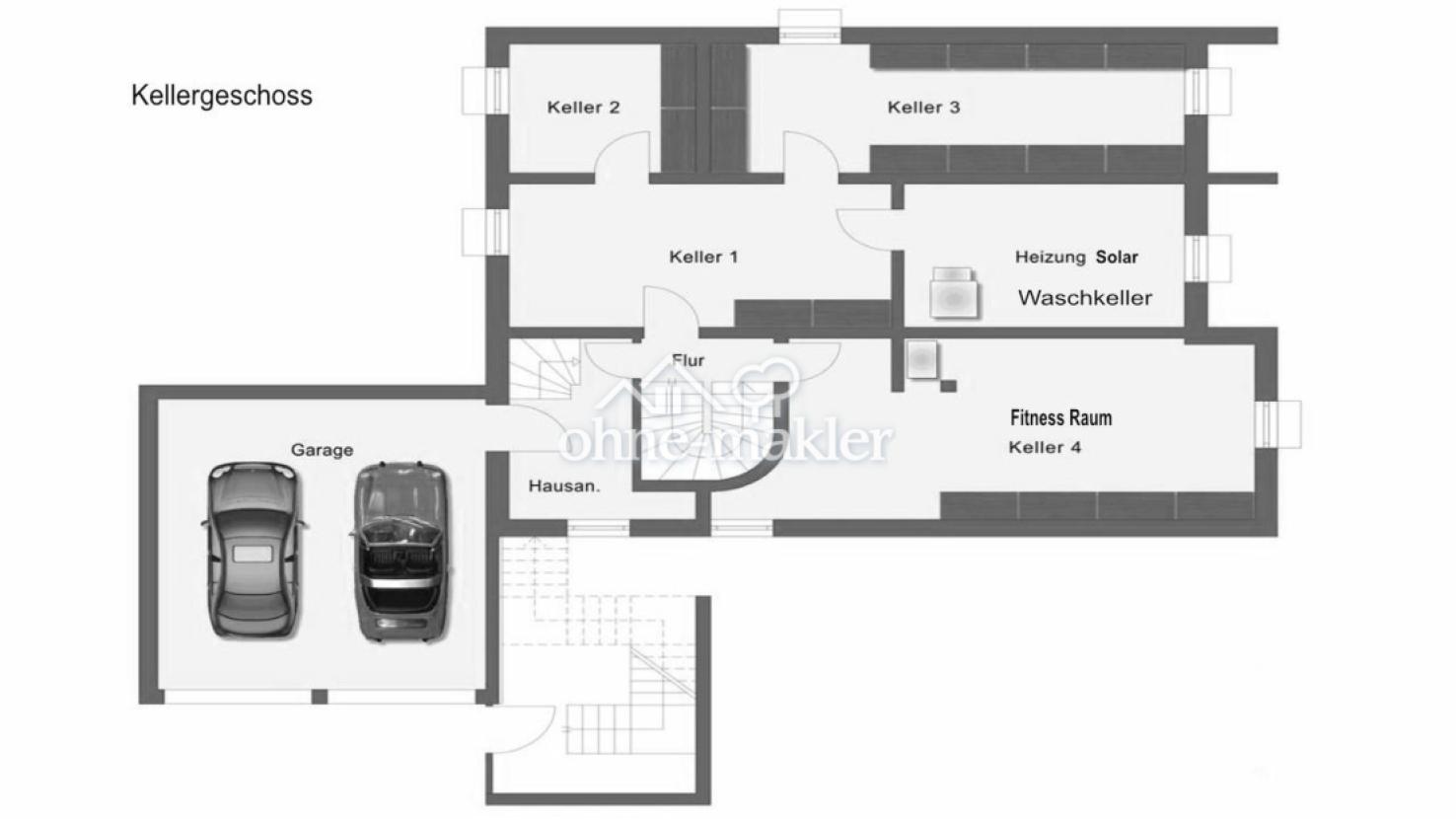 Grundriss Keller