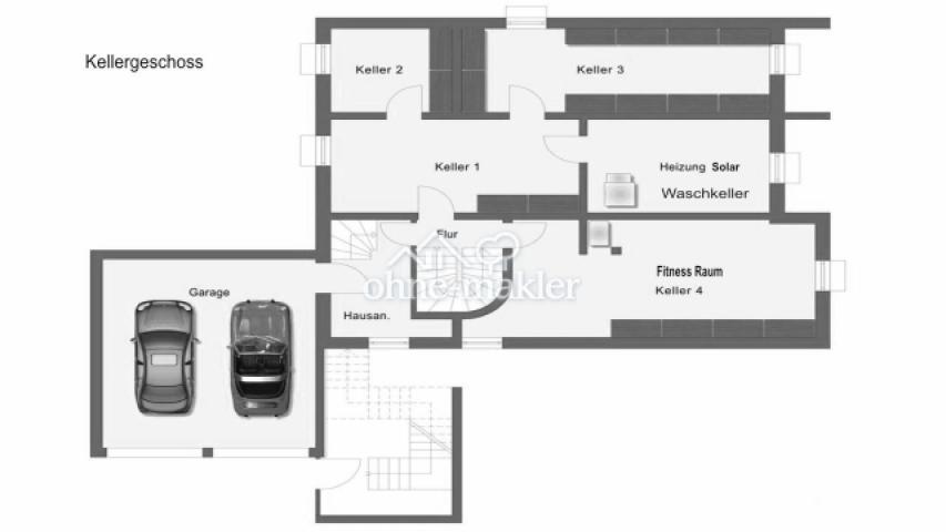 Grundriss Keller