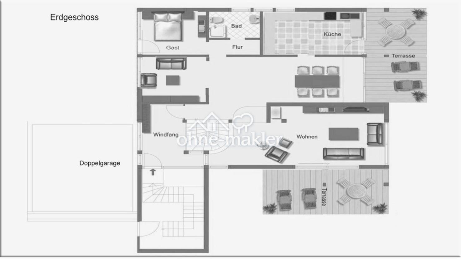 Grundriss Erdgeschoss