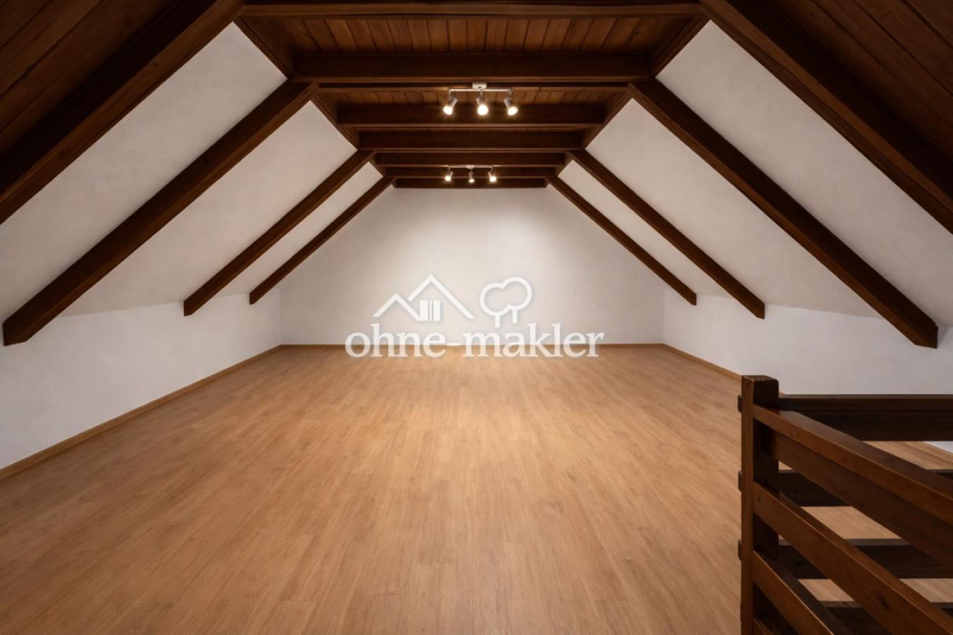 Ausgebauter Spitzboden