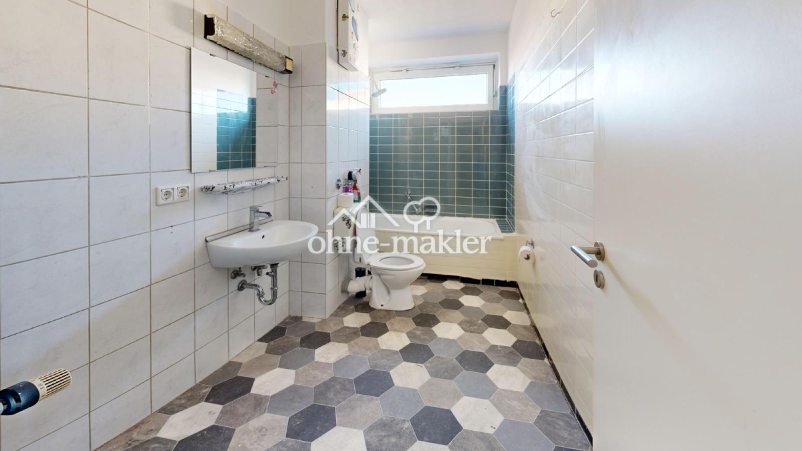 Badezimmer unsaniert