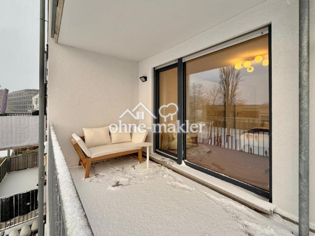 Exklusiver Balkon WG-Zimmer
