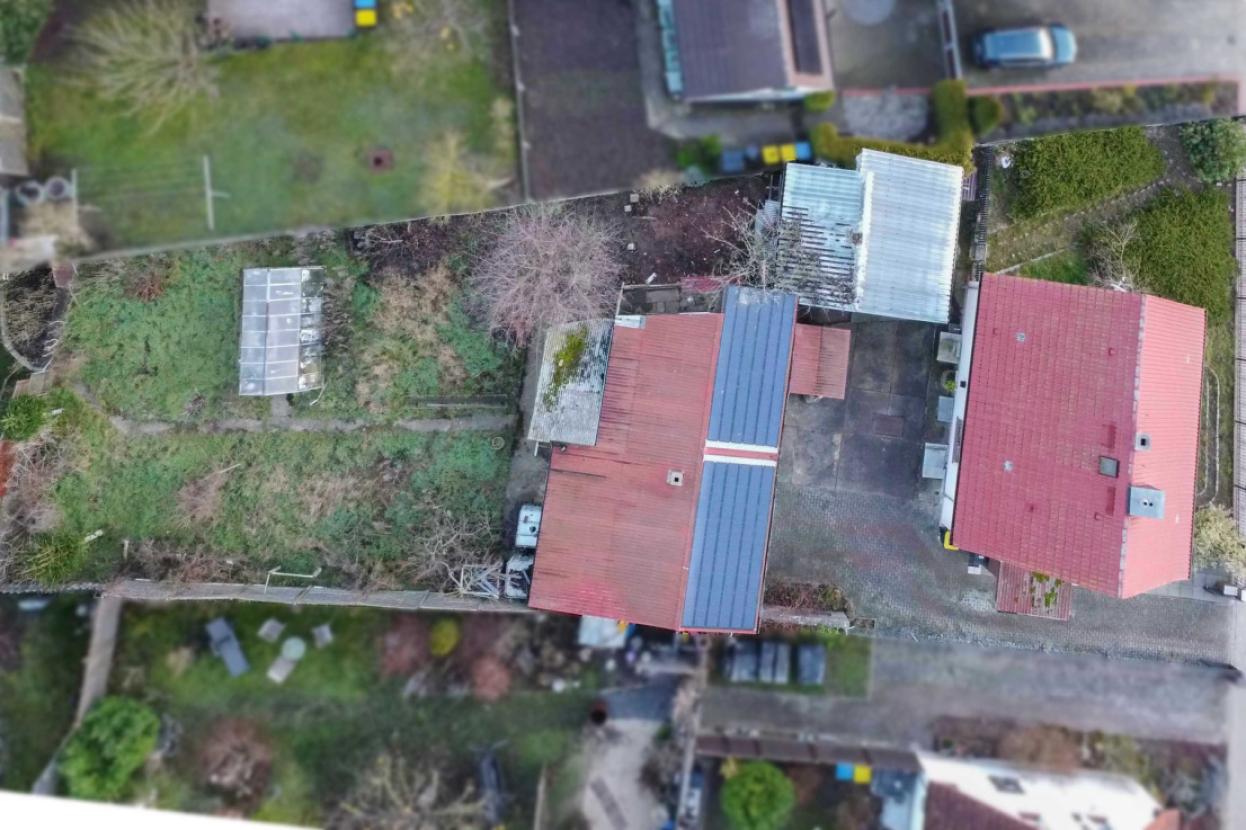 Draufsicht Grundstück