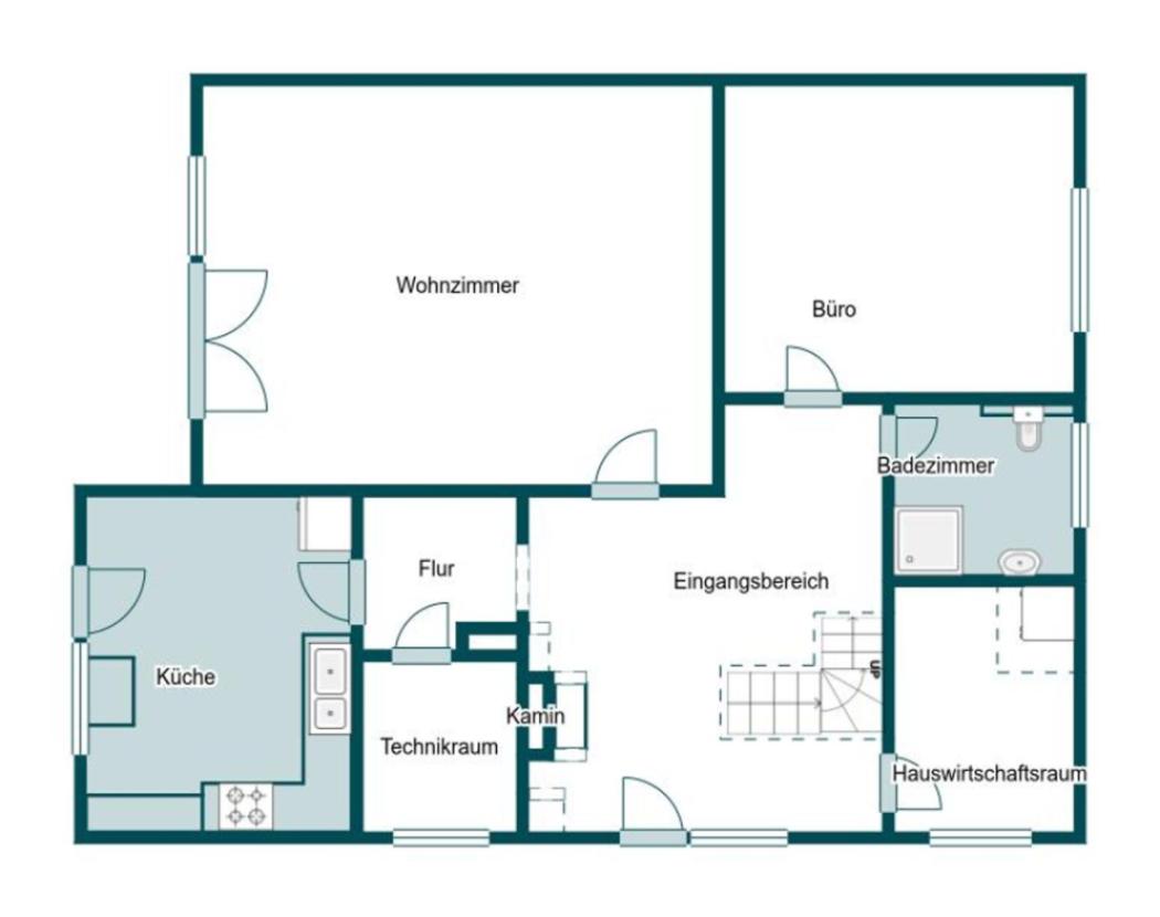 Grundriss Skizze  EG