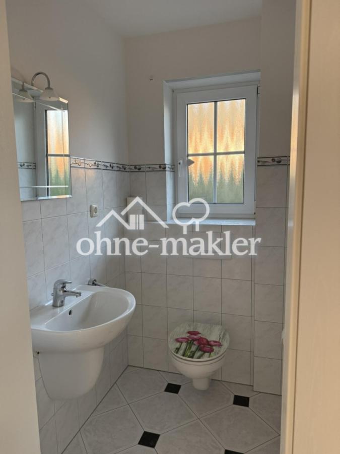 Gäste-WC im Erdgeschoss