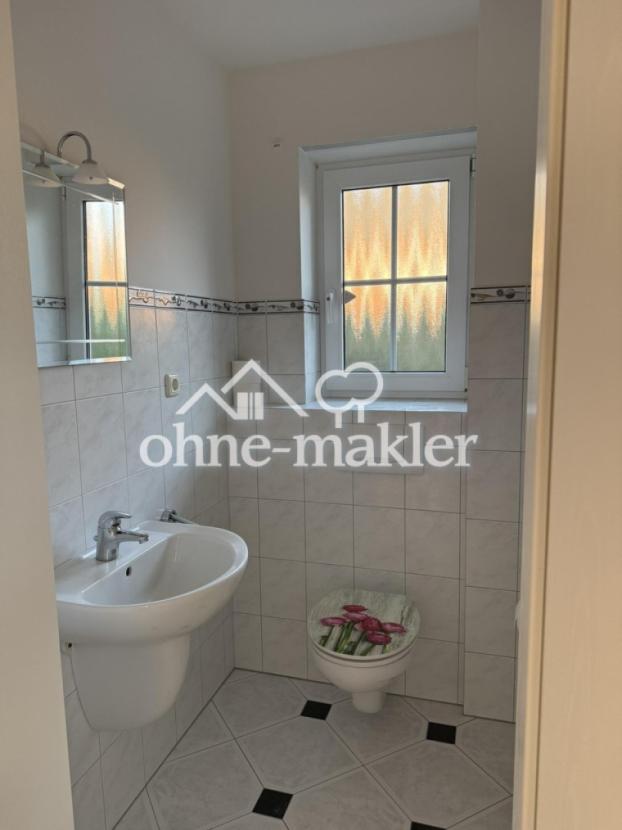 Gäste-WC im Erdgeschoss