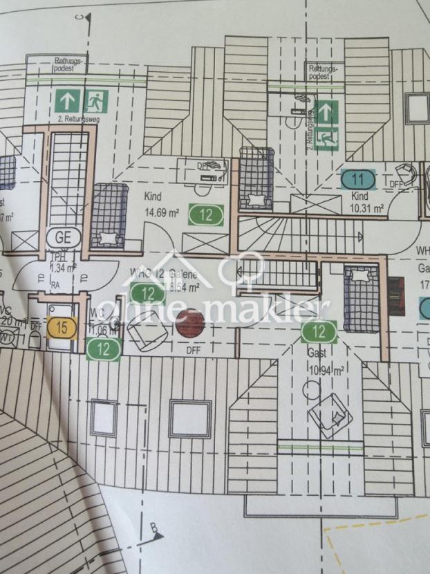 2.DG Gäste WC,Büroecke,2 xKiZI