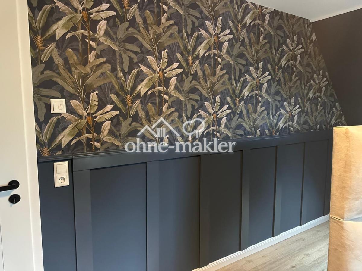 Wand im Schlafzimmer