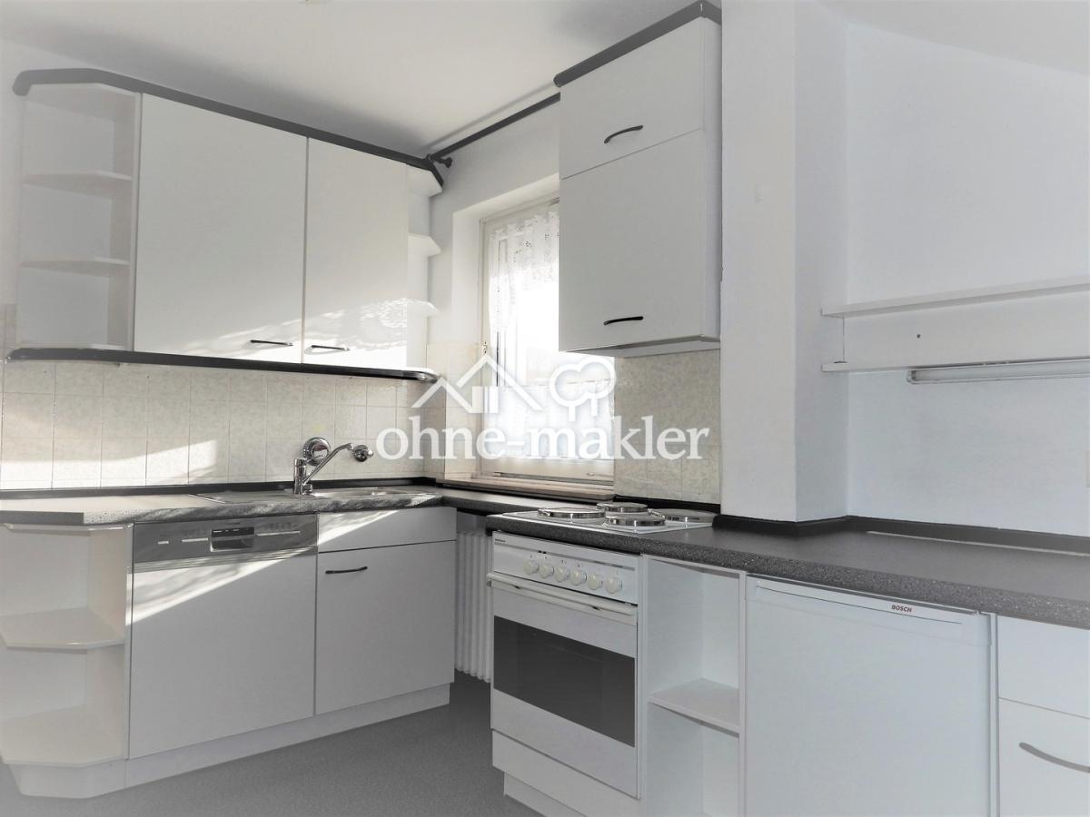 Küchenzeile Ansicht übers Eck