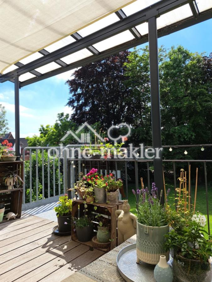 Blick über den Balkon