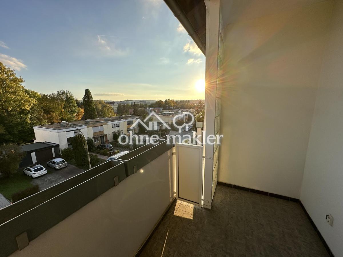 Balkon - Blickrichtung West