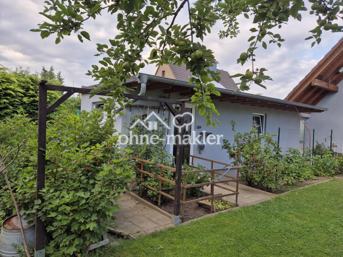 Garage/Hintereingang Garten