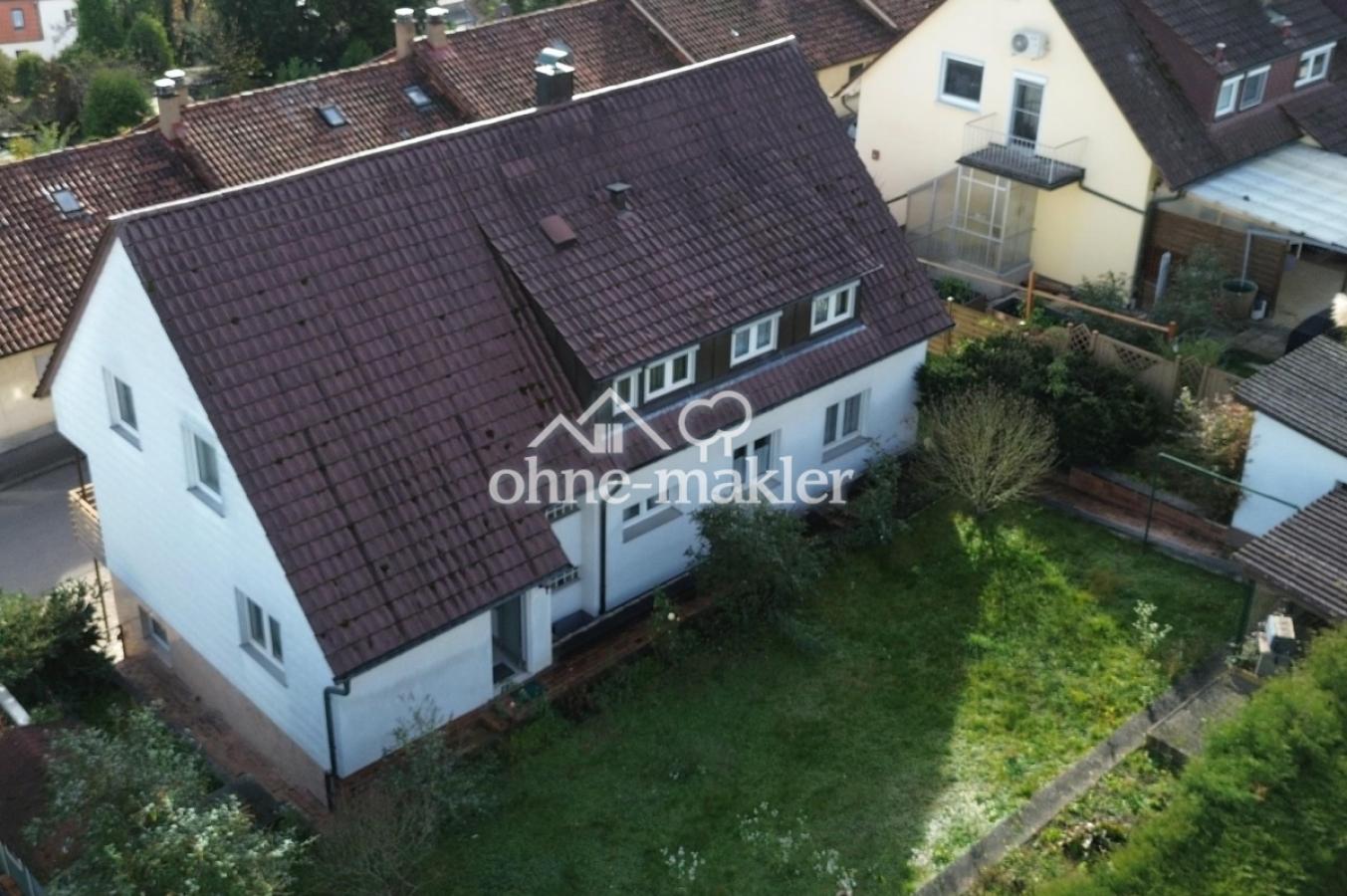 Gartenansicht Vogelperspektive