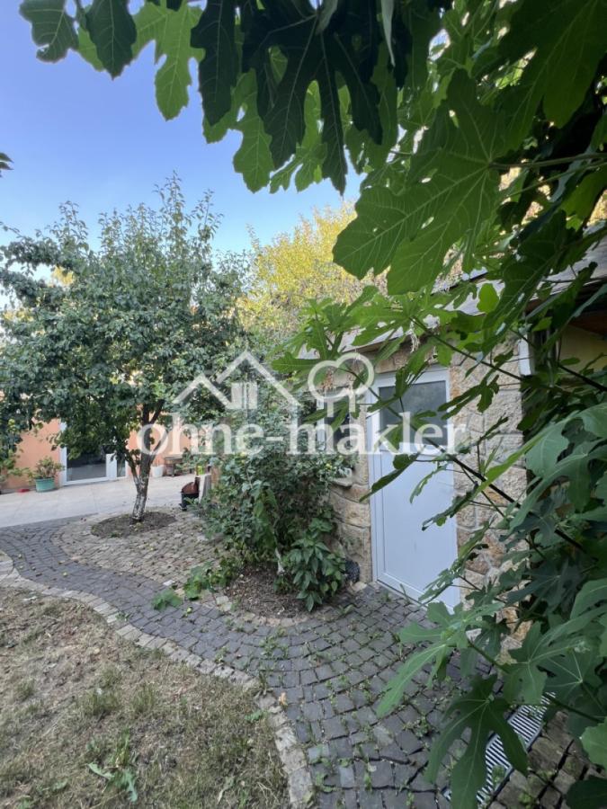 Ansicht auf Außenküche